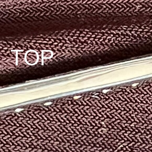 Sterling Silver & Diamond Bar Necklace — Dainty Minimalist 18” MSCO 925 - Picture 4 of 13